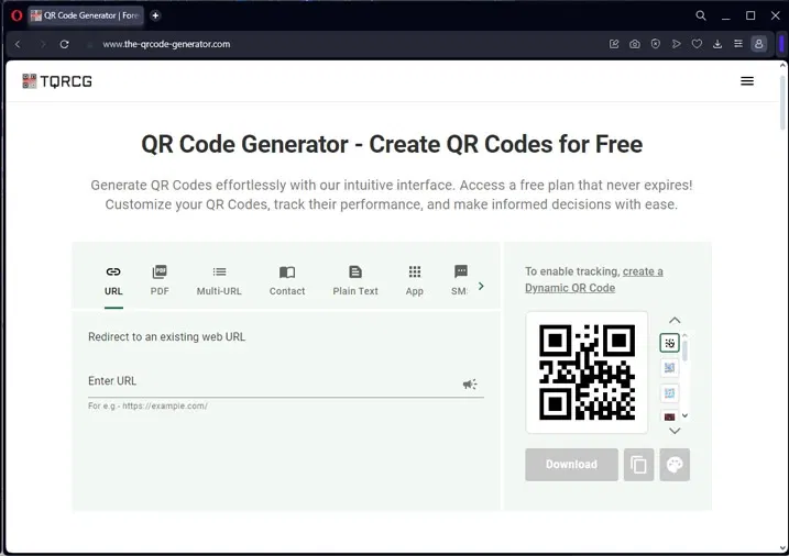 The QR Code Generator